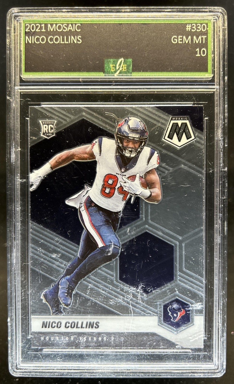 Nico Collins Panini Mosaic #330 Base