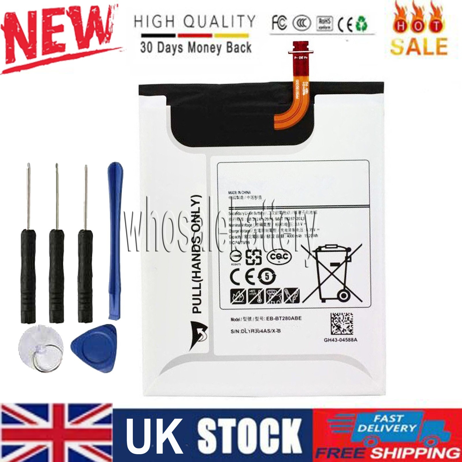 Battery for Samsung Galaxy Tab A 7.0"" (T280/T285) SM-T280 SM-T285 SM-T285M