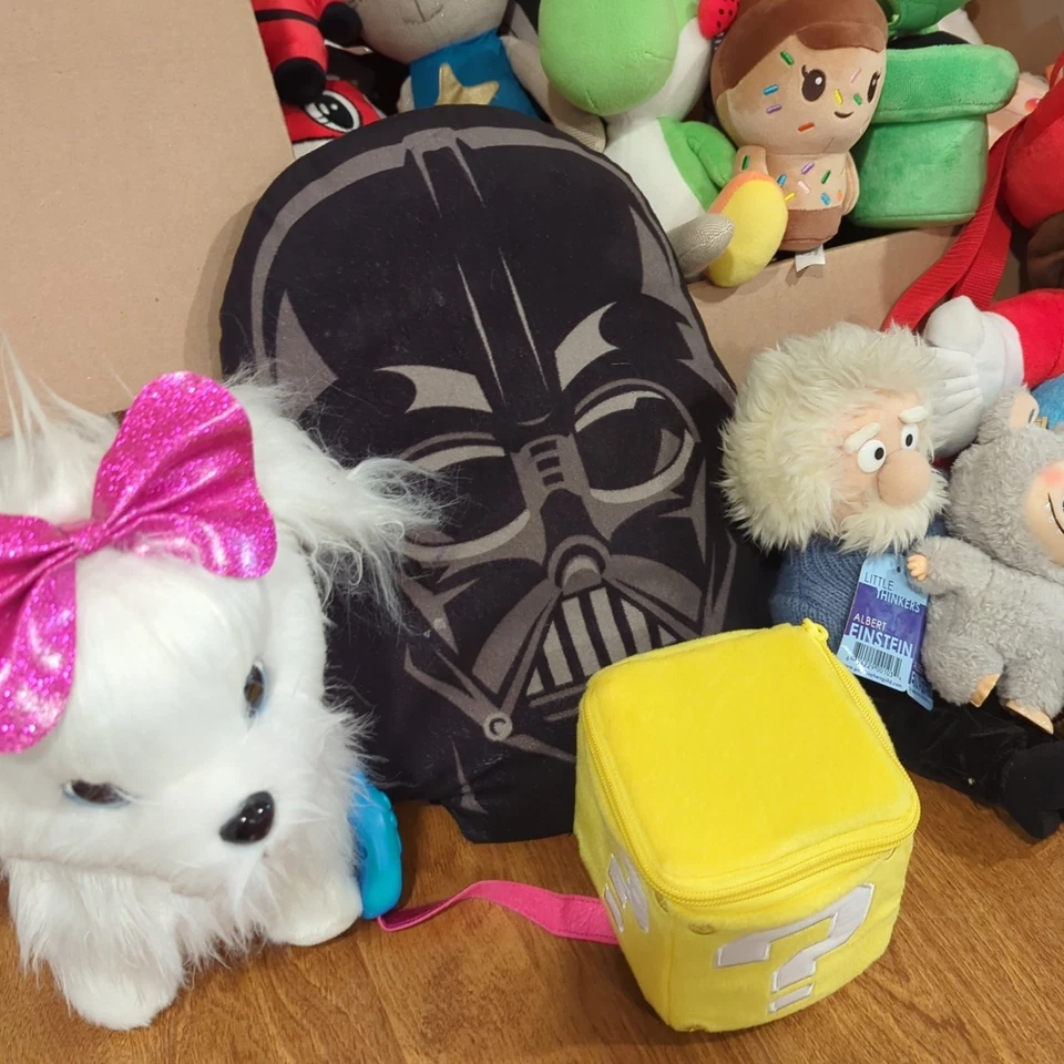 Lote Peluche Pokemon Disney Nintendo Mario Star Wars Y Más Foto 2 de 4