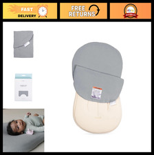 Organic Cotton Baby Lounger Cover - Soft Muslin Slipcover for Newborns, Breathab