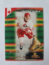 Jarome Iginla 1994-95 Select #165 Rookie Card . rookie card picture