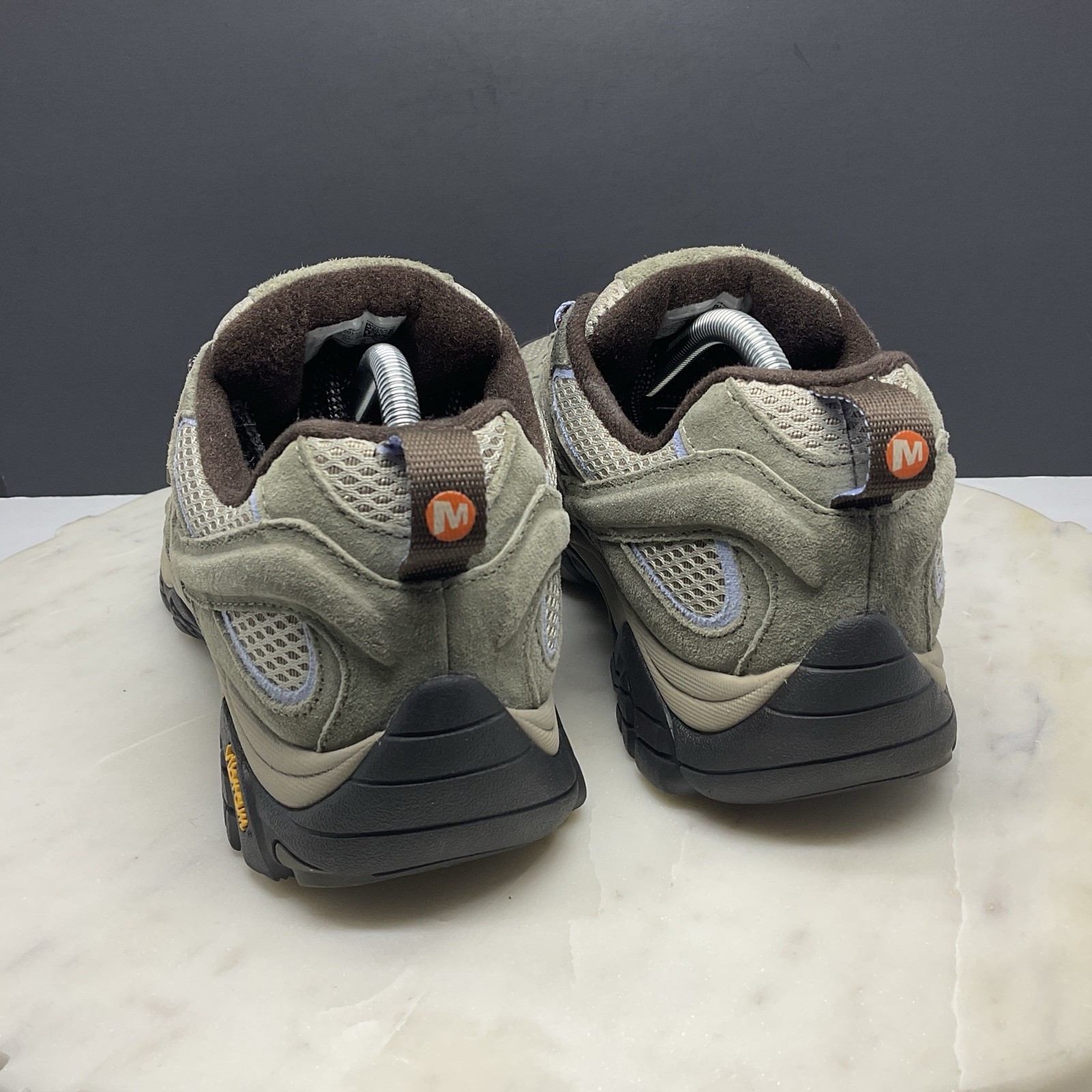 Merrell Moab 2 scarpe donna 11W impermeabili Vibram scarpe da trekking polverose oliva