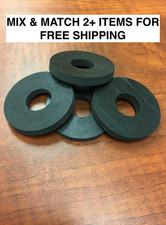 2" OD x 3/4" ID x 1/4" thick 4 Pack Oil Resistant Neoprene Rubber Washer Spacer