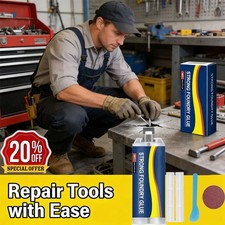 Strong Foundry Glue,Metal Repair Glue, AB Metal Glue Heary Duty Weld 85ml