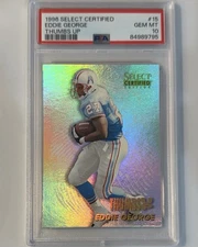 1996 Select Certified Eddie George Thumbs Up PSA 10 Rookie Year Pop 2