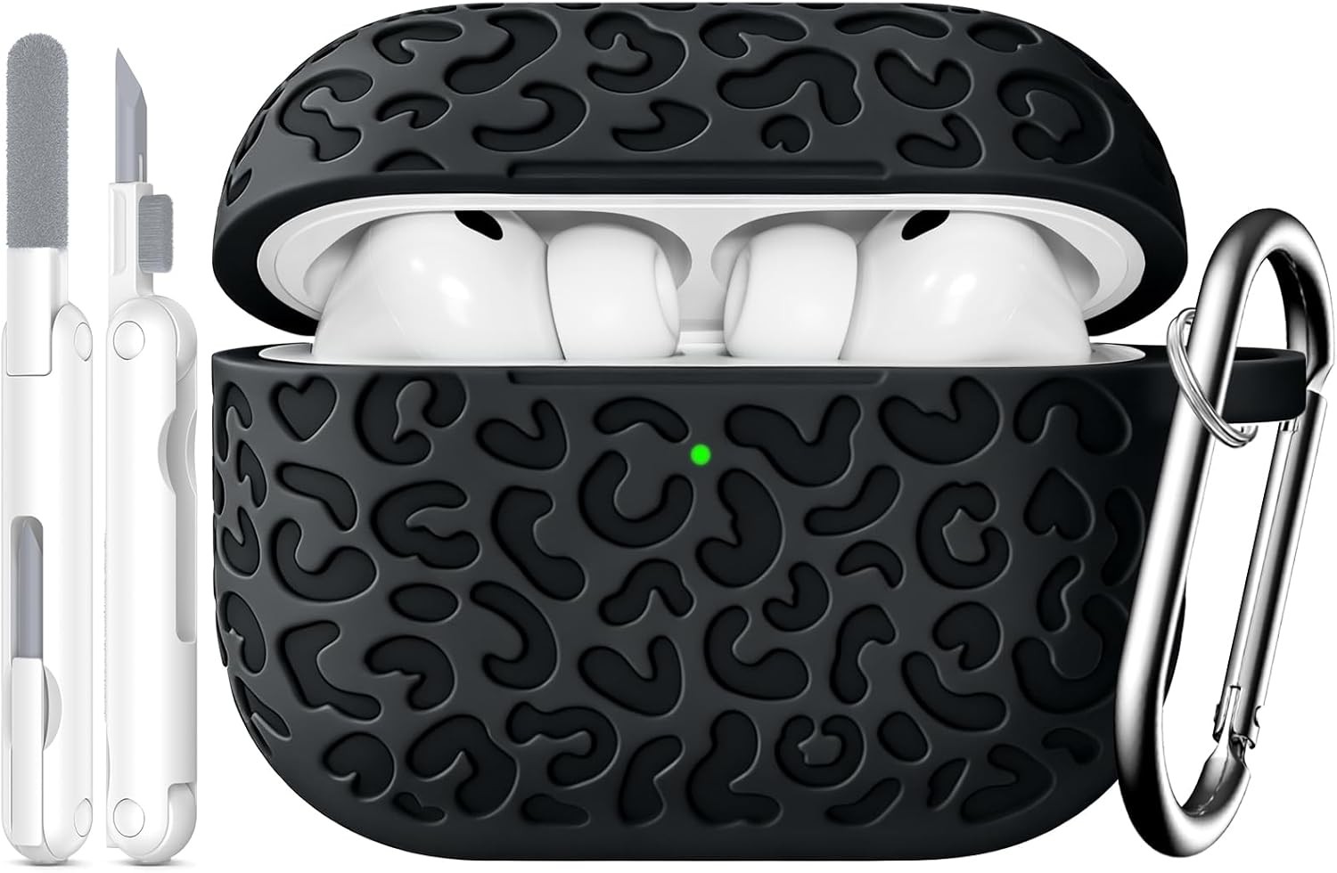 for AirPods Pro 3 Case 2025 with 3rd Case(2025), black-image
