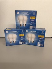 6 Bulbs GE Refresh LED 100W EQ 13.5W A21 Daylight Dimmable Light 1600 Lumens