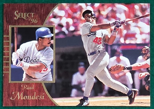 1996 Select Raul Mondesi #50 card