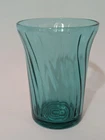 Jeanette Ultramarine Swirl Vintage Glass 9oz. Tumbler