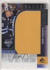 2020 Upper Deck SP Game Used NHL All-Star Banner Year Relics Mark Scheifele mp7