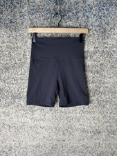 SET ACTIVE Shorts Womens Small Black Luxform High Rise Biker Yoga Gym Athletic