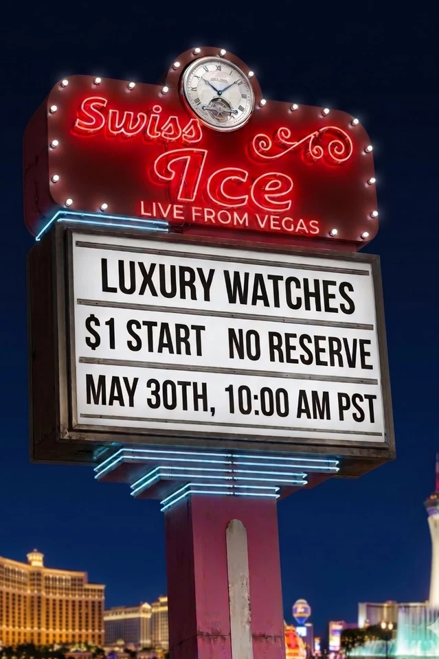 🔥 $1 START LUXURY WATCHES 🔥 LIVE FROM LAS VEGAS