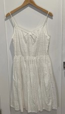J Crew Eyelet White Dress New NWT $128 4