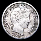 1906-O Barber Dime Silver ---- Nice Coin ---- #960U