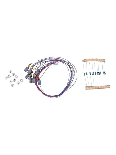 Painted Lights Street Bracket Light Light Model OO/HO Street Wall 10pcs - Picture 13 of 22