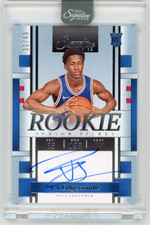 2025 Panini Signature Series RST-VJ Vj Edgecombe Rookie Ticket Auto 76ers /49