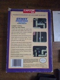 Street Fighter 2010 The Final Fight ( NES , 1990 ) Authentic Complete 