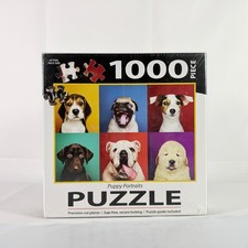 Turner Licensing Puppy Portraits 1000 Piece Jigsaw Puzzle 2020 NIB