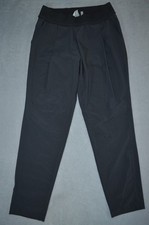 Athleta Interlude Lounge Ankle Pants Lightweight 983352 Women's Size 8 Black