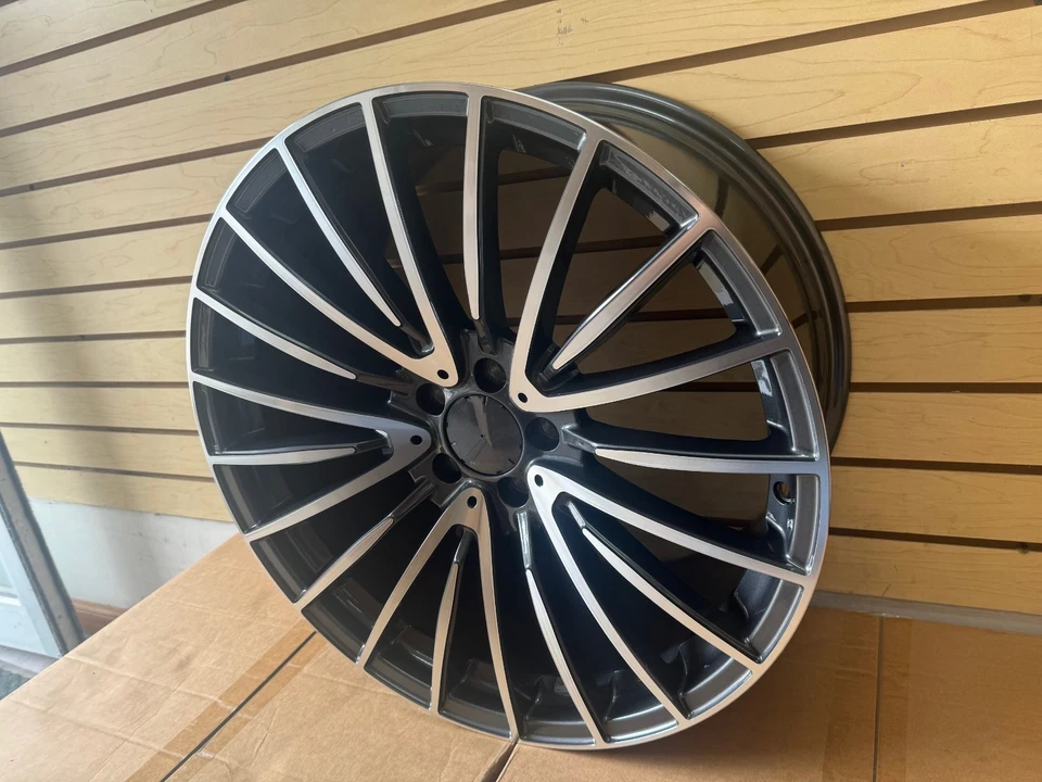 4 20-дюймовых многослойных обода колес в стиле AMG подходят для Mercedes Benz S450 S500 S550 S63 - Изображение 4 из 4