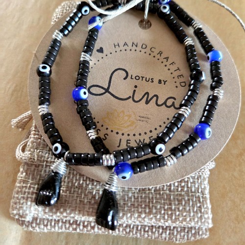 Azabache Bracelet, Mano Negra, Suerte, Mal De Ojo, Spanish, Baby, Child & Adults - Picture 9 of 12