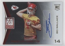 2015 Panini Donruss Elite Rookie Signatures Bo Wallace #ERS-BW Auto 1g5