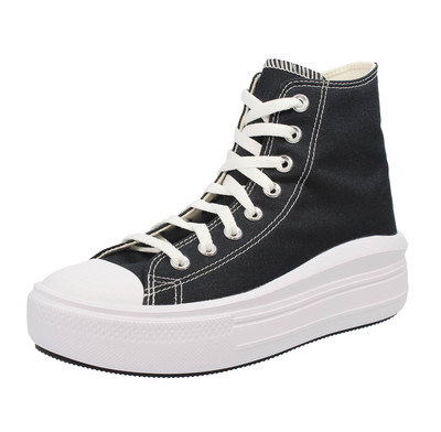 Converse Move High Top Schwarz - Größe 36 [5,5 US 21,9cm] Damenschuhe Sneaker