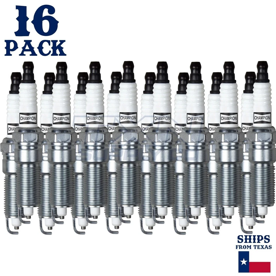 16 Pack Spark Plugs Champion Platinum Set For 2005-2008 Chrysler 300 V8-5.7L - Image 2 of 3