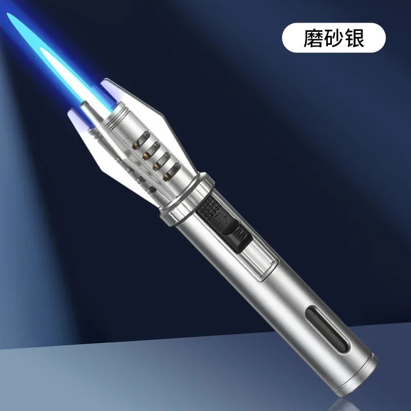 Kitchen Bbq Torch Gas Windproof Butane Metal Outdoor Ciga Gi