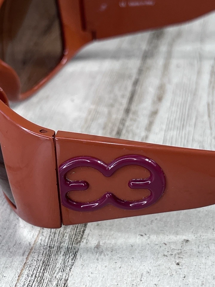 Gafas de sol Escada SES 014 marrón color rojizo Foto 2 de 4