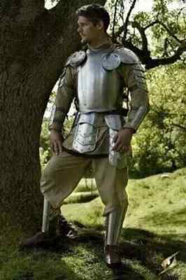 Gothic Suit Of Armor, Custom Medieval Half Body Armor larp reenactment