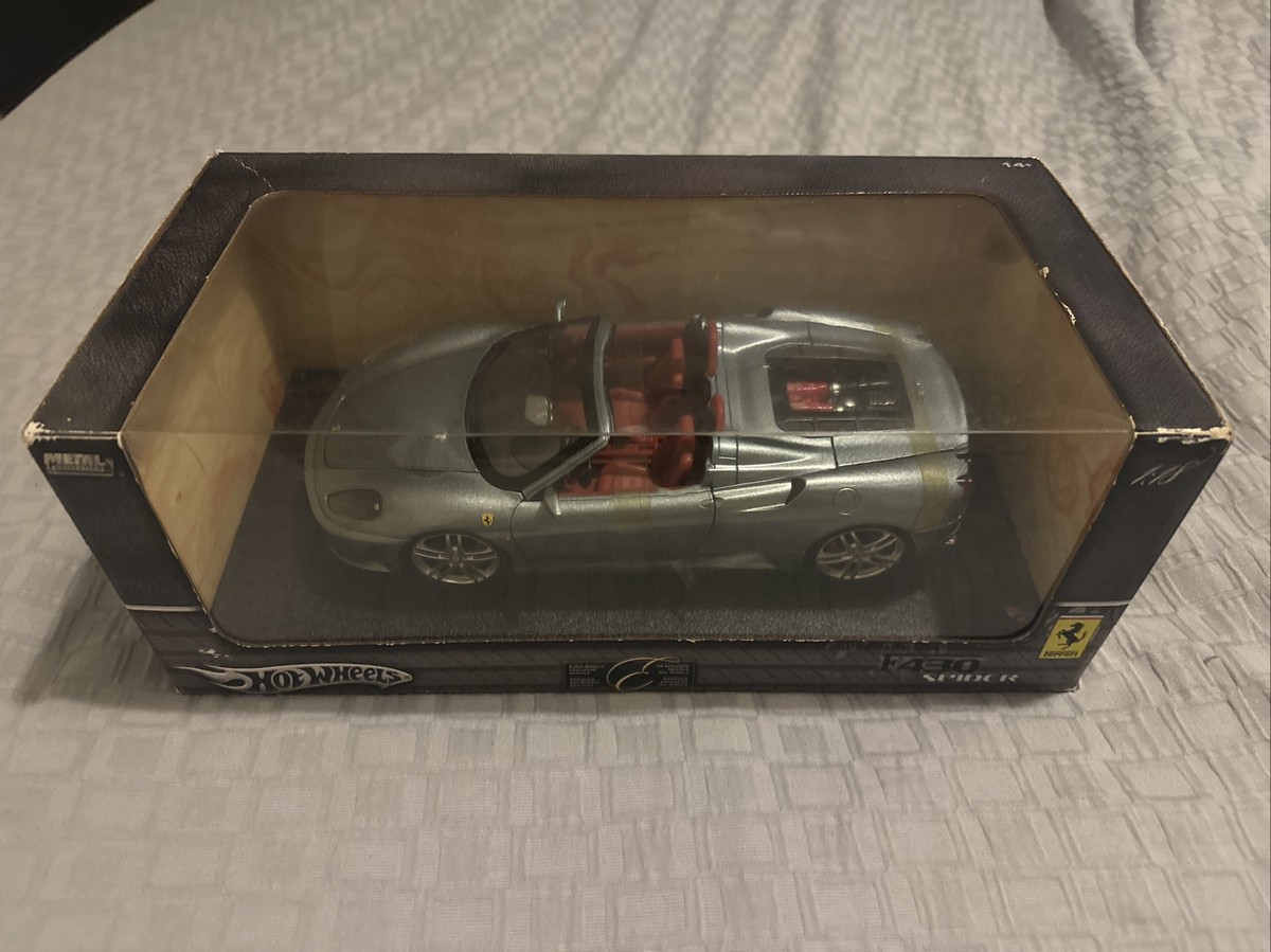 HOT WHEELS Ferrari F430 Spider 1:18 Scale Diecast Model | eBay