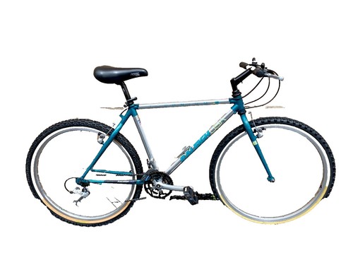 Raleigh c30 Adult Unisex Bike, Blue, Mountain Bike, Front