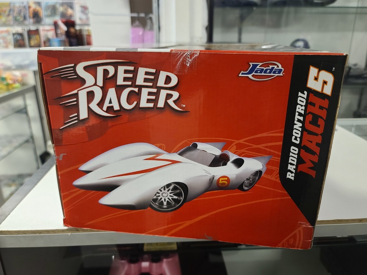 2007 Speed Racer 1:12 MACH 5 Car RC Radio Control 27mhz Anime Jada