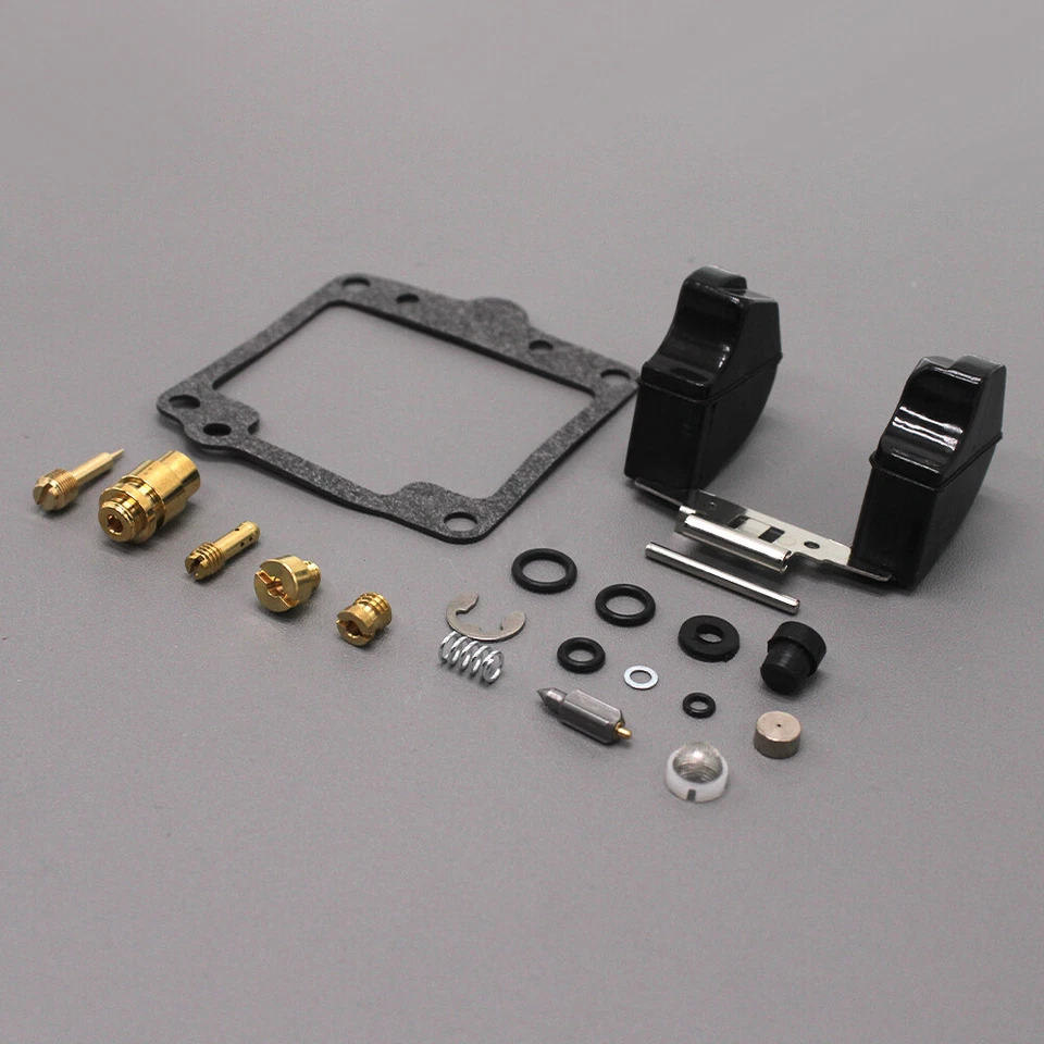 For Suzuki GS750 80-83 GS750E GS750L 4X Carburetor Rebuild Repair Kit & Float Foto 3 de 4