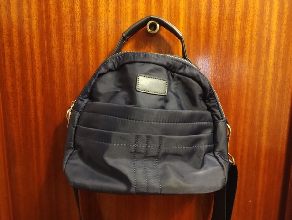 Bolso banderola pequeño azul marino