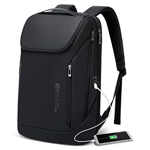 Business Smart Backpack Waterproof fit 15.6 Inch Laptop Backpack with Black