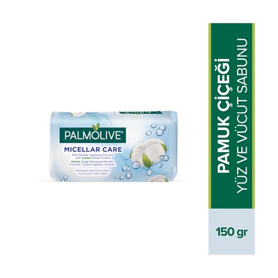 Palmolive Micellar Care Bar Soap - 3 x 150gr (3 BARS)