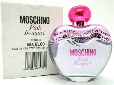 pink bouquet moschino