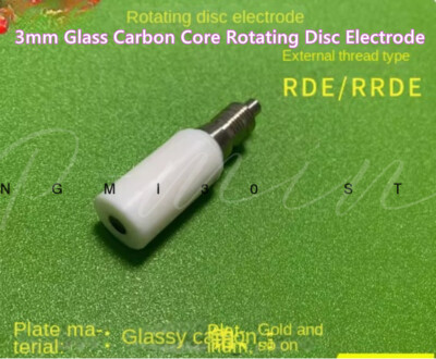 #ad 3mm Glass Carbon Core Rotating Disc Electrode Electrochemical #A6 30* EUR 233.85
