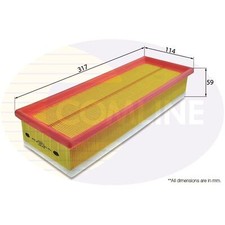 Image of Peugeot 207 1.6 HDI Genuine Comline Air Filter Engine Service Replacement Part