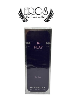 Play Intense for Her Givenchy EDP Spray oz 75 ml Sealed Box Original 