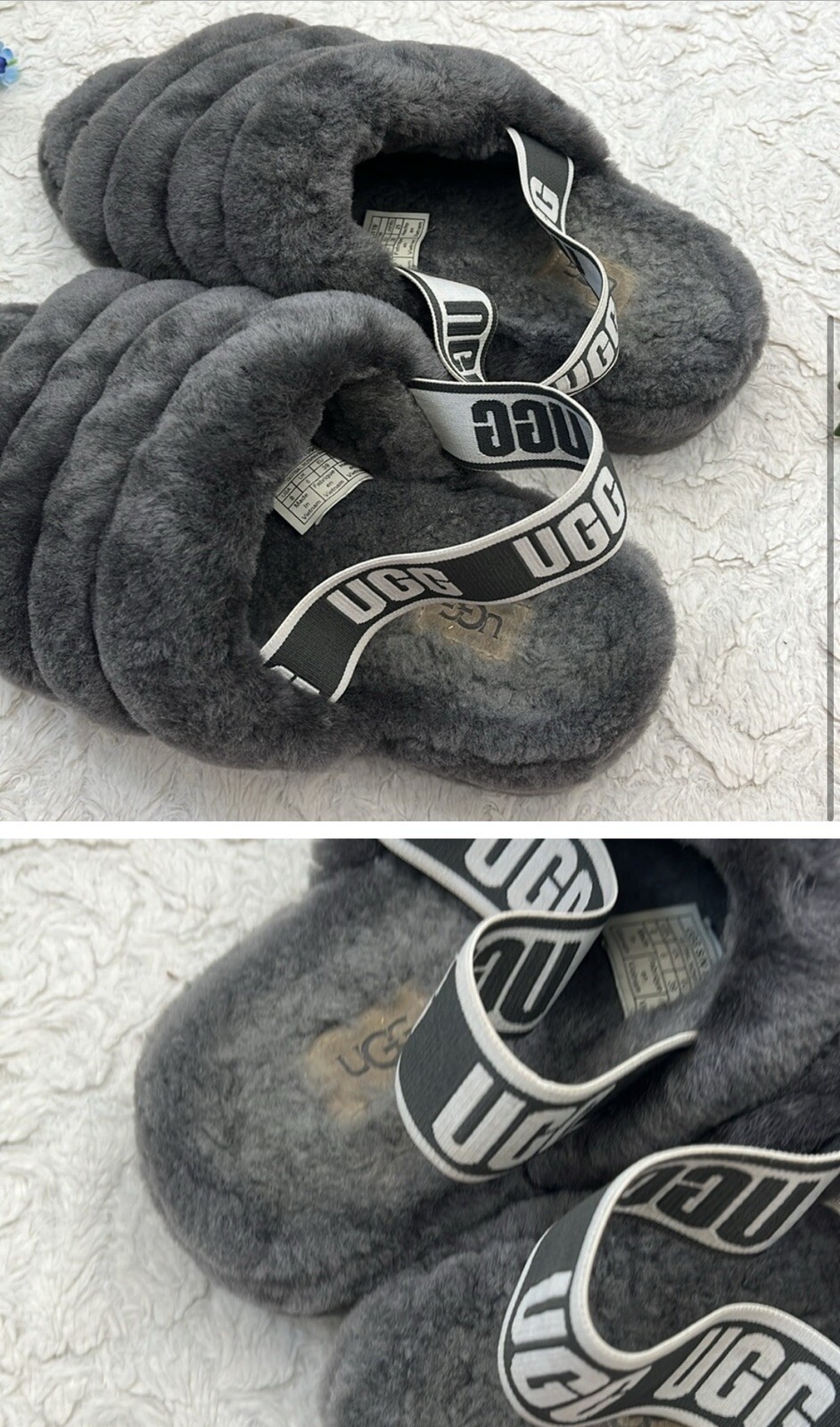 Gray UGG Fluff Yeah - image 2