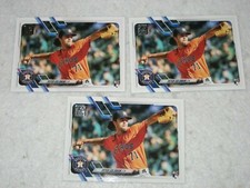 2021 Topps Update Series Peter Solomon Rookie Card #US109 Lot of 3