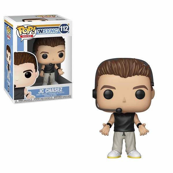 Nsync Jc Chasez Boygroup Band Pop! Rocks #112 Vinyl Figur Funko-image