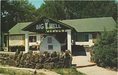 The Big Well, Hand-dug, Stone-lined Well In Greensburg, Kansas Postcard