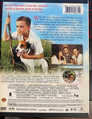My Dog Skip (DVD, 2000) Warner Bros Very Good Condition