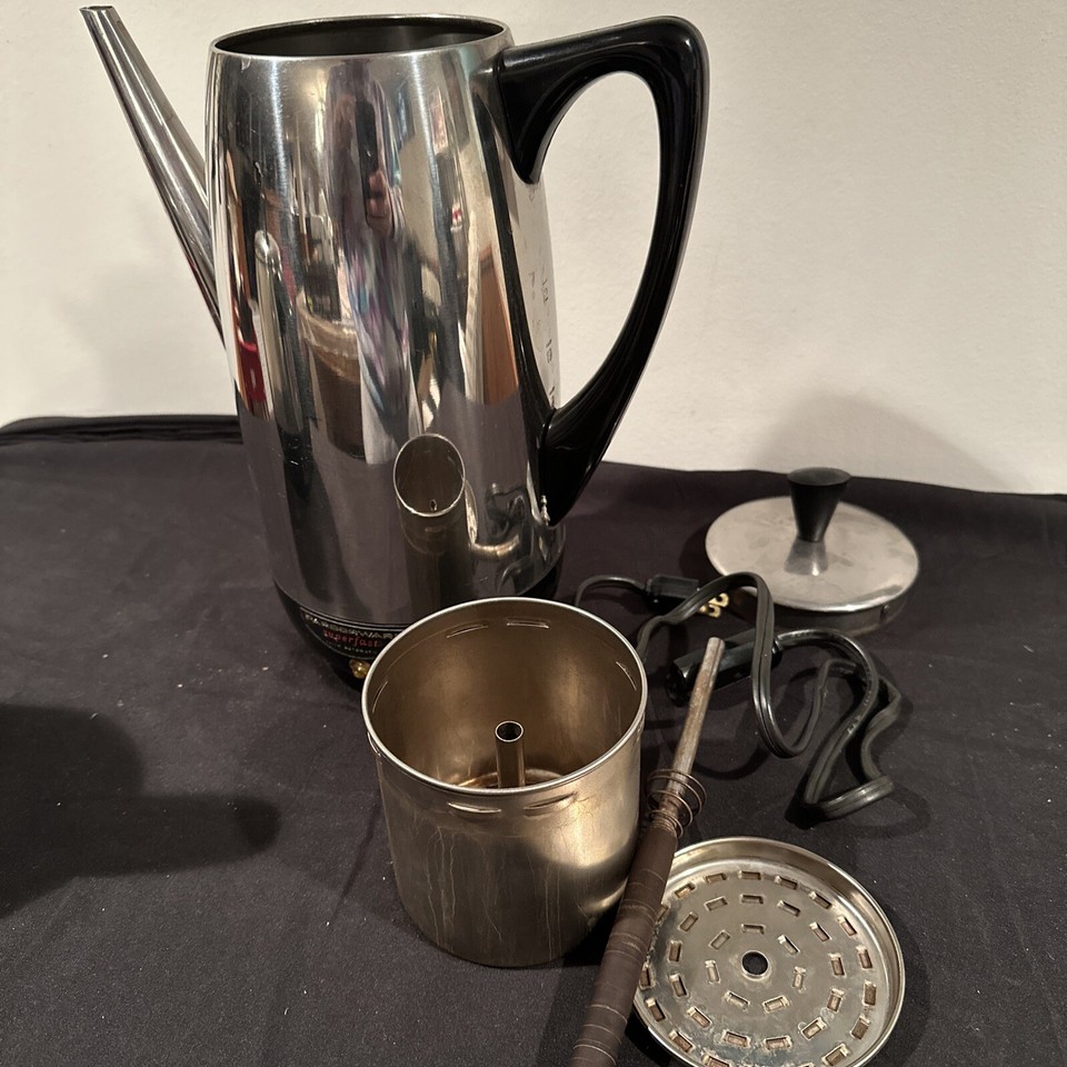 FARBERWARE Superfast Fully Automatic Coffee Pot Percolator 12 Cup Model