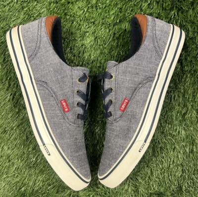 Levi's Comfort Red Tab Men's Light Wash Denim Low Top Casual Shoes