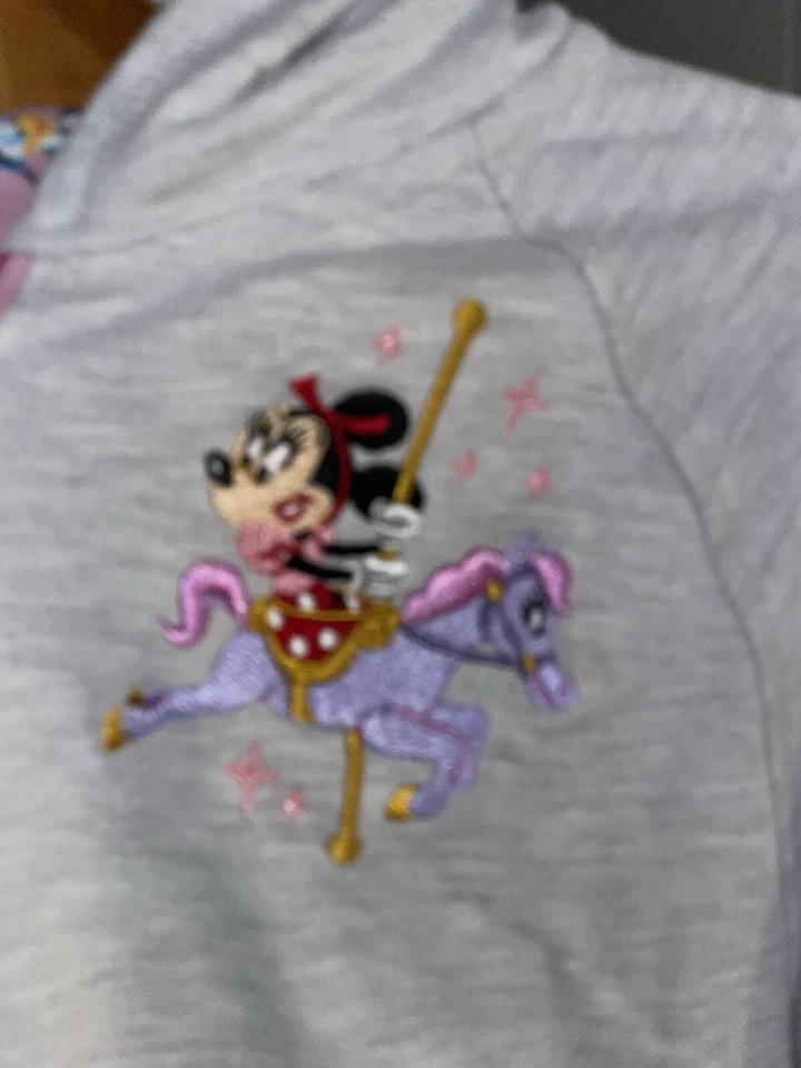 Sudadera con Capucha Bordada con Cremallera Walt Disney World Park Life para Niñas XL Foto 3 de 4